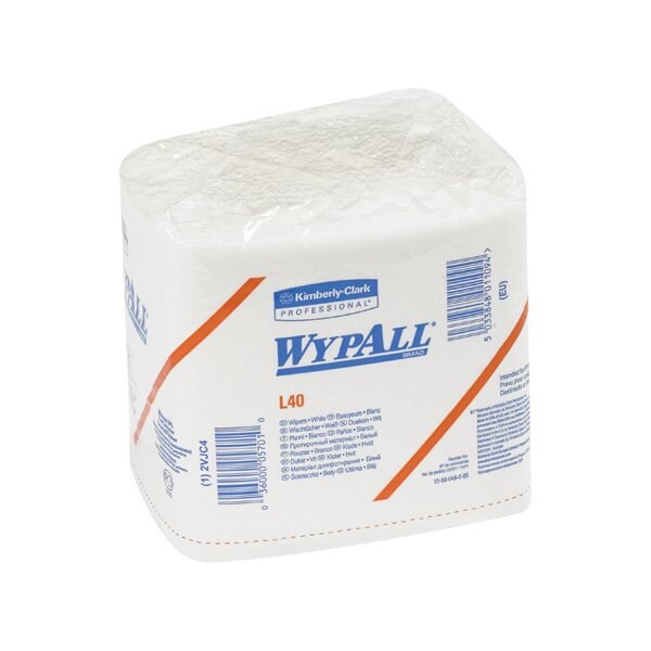 Bsc Preferred Kimberly Clark WypALL L-40 1/4 Fold All Purpose Wipers Bulk Pack, 18PK BUY00087751 - main